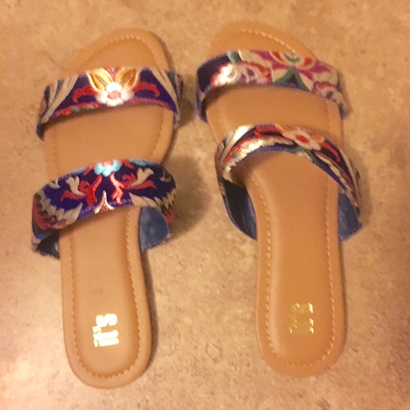 Floral Multi Sandals - Picture 1 of 1
